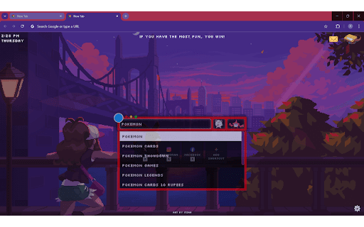 Retro Pokemon Themes Bring oldschool Pokemon vibes to your browser  from Chrome web store to be run with OffiDocs Chromium online