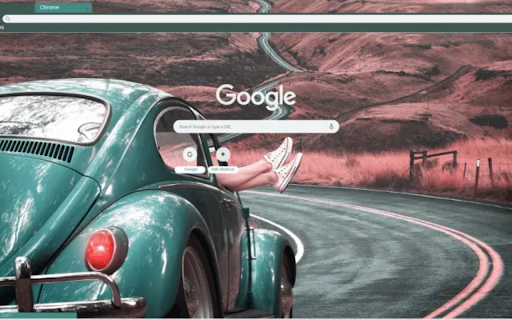 Retro Road Trip  from Chrome web store to be run with OffiDocs Chromium online