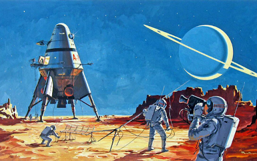 Retro Sci Fi Planet Exploration  from Chrome web store to be run with OffiDocs Chromium online