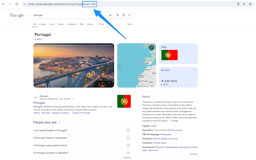 Return 100 Results  from Chrome web store to be run with OffiDocs Chromium online