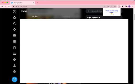 Retwit  from Chrome web store to be run with OffiDocs Chromium online