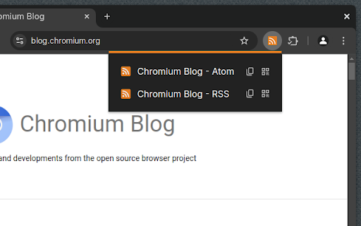 Reveal RSS Feeds  from Chrome web store to be run with OffiDocs Chromium online