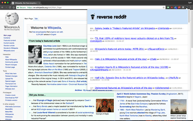 reverse reddit  from Chrome web store to be run with OffiDocs Chromium online