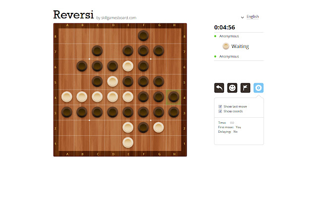 Reversi Friends  from Chrome web store to be run with OffiDocs Chromium online