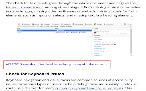 Review Image Alt Text  from Chrome web store to be run with OffiDocs Chromium online
