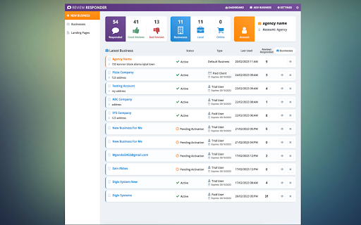 ReviewResponder  from Chrome web store to be run with OffiDocs Chromium online