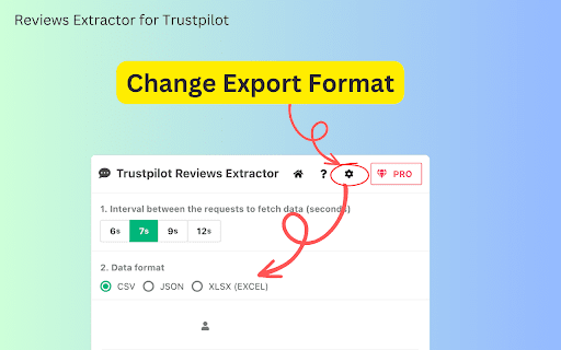 Reviews Extractor for Trustpilot  from Chrome web store to be run with OffiDocs Chromium online