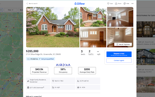 Revnest Dashboard for Zillow  from Chrome web store to be run with OffiDocs Chromium online