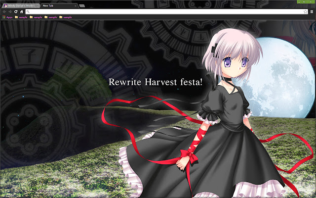 Rewrite Kagari Theme  from Chrome web store to be run with OffiDocs Chromium online