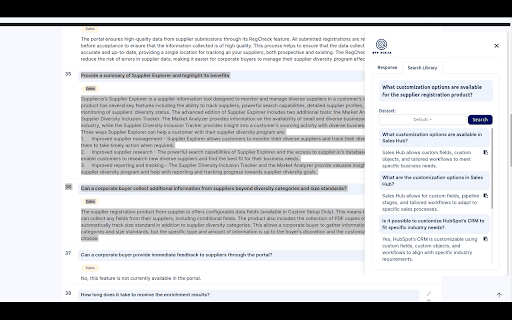 RFP Ninja Assistant  from Chrome web store to be run with OffiDocs Chromium online