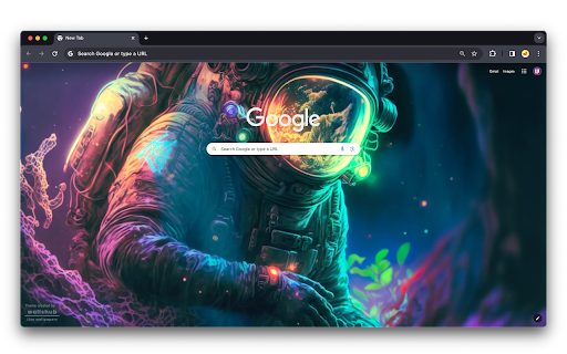 RGB Astronaut  from Chrome web store to be run with OffiDocs Chromium online