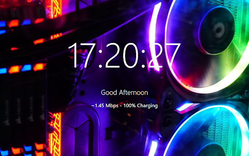RGB Tech Glow  from Chrome web store to be run with OffiDocs Chromium online