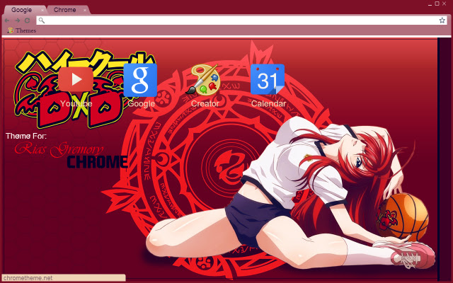 Rias Gremory  from Chrome web store to be run with OffiDocs Chromium online