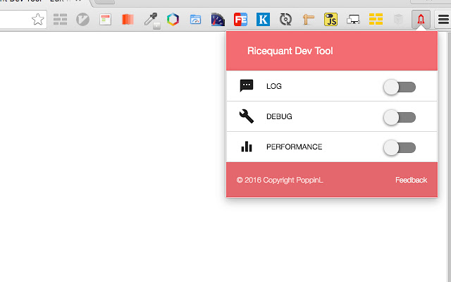 Ricequant Dev Tool  from Chrome web store to be run with OffiDocs Chromium online