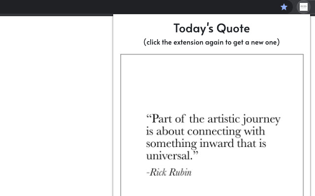 Rick Rubin Quotes  from Chrome web store to be run with OffiDocs Chromium online