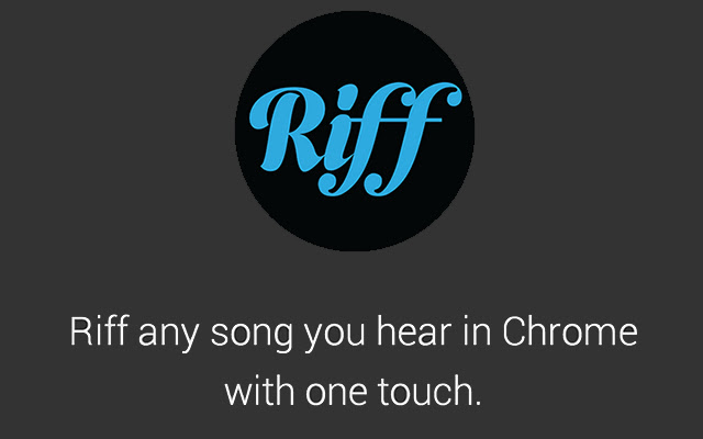 Riff Music Capture  from Chrome web store to be run with OffiDocs Chromium online