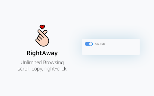 RightAway: Right Click Enabler  from Chrome web store to be run with OffiDocs Chromium online