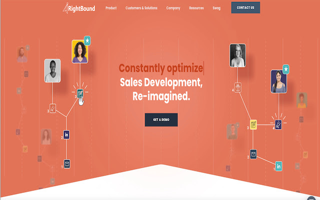RightBound Linkedin Connector  from Chrome web store to be run with OffiDocs Chromium online