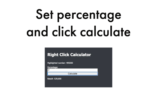 Right Click Calculator  from Chrome web store to be run with OffiDocs Chromium online