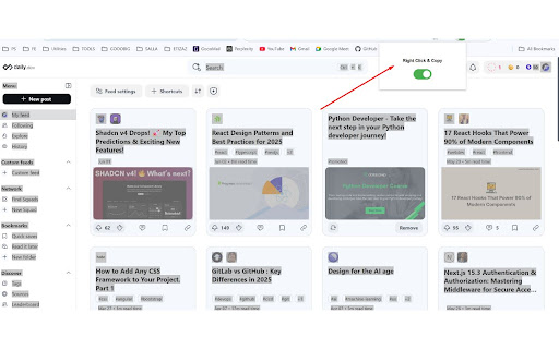 Right Click  Copy Enabler  from Chrome web store to be run with OffiDocs Chromium online