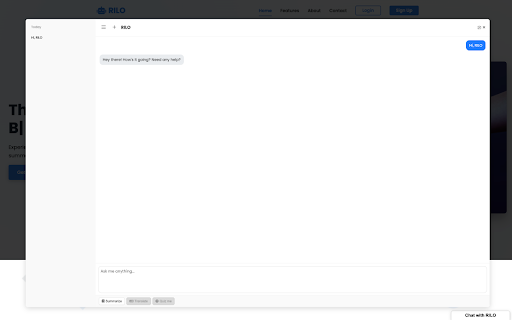 Rilo  from Chrome web store to be run with OffiDocs Chromium online