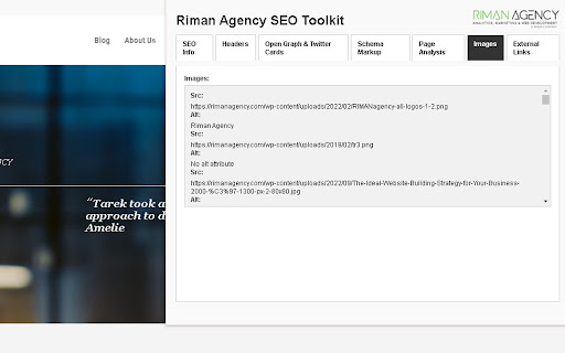 Riman SEO Meta Detector  from Chrome web store to be run with OffiDocs Chromium online