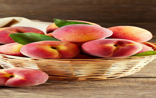Ripe peach basket wallpaper  from Chrome web store to be run with OffiDocs Chromium online