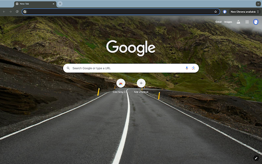 road and cloudy space on the mountain  from Chrome web store to be run with OffiDocs Chromium online