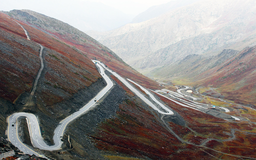 Roads in the valley  from Chrome web store to be run with OffiDocs Chromium online