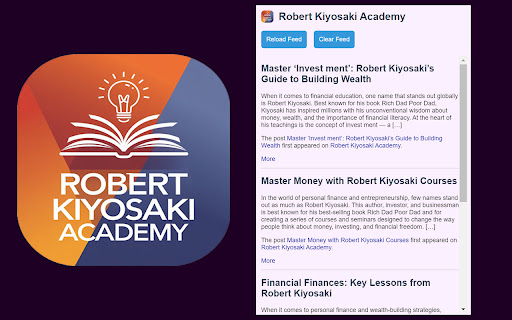 Robert Kiyosaki Academy Chrome Extension  from Chrome web store to be run with OffiDocs Chromium online