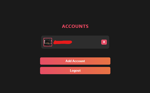 Roblox Account Switcher  from Chrome web store to be run with OffiDocs Chromium online