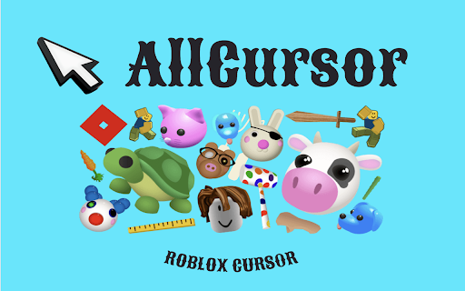 Roblox Characters Custom Cursor  from Chrome web store to be run with OffiDocs Chromium online