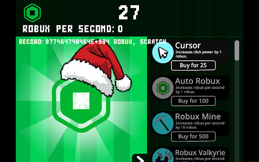 Roblox Clicker Remix Style  from Chrome web store to be run with OffiDocs Chromium online