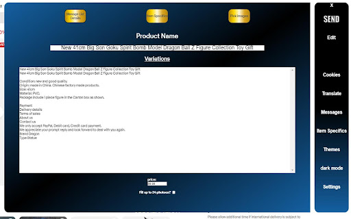 ROBOLIST Best Non API Lister  from Chrome web store to be run with OffiDocs Chromium online