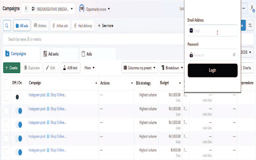RoboMarketer AI Ads Copilot 1.0  from Chrome web store to be run with OffiDocs Chromium online