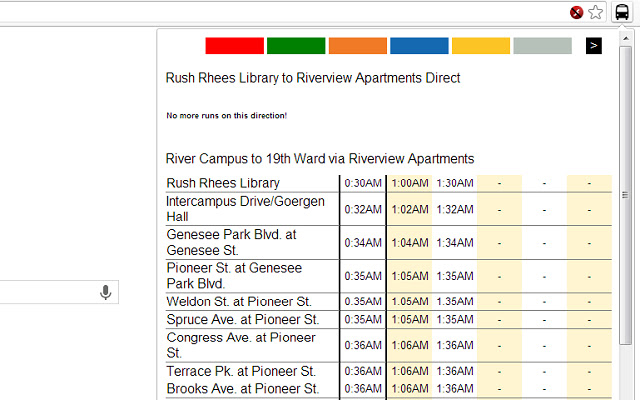 RocBuses  from Chrome web store to be run with OffiDocs Chromium online