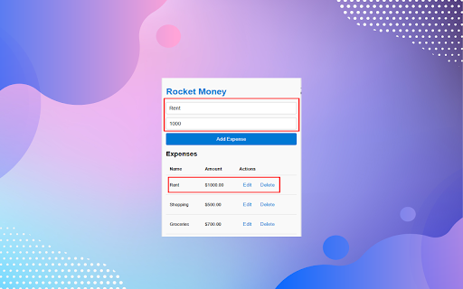 Rocket Money For Your PC  from Chrome web store to be run with OffiDocs Chromium online