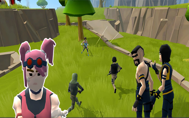 Rocket Royale Tab  from Chrome web store to be run with OffiDocs Chromium online