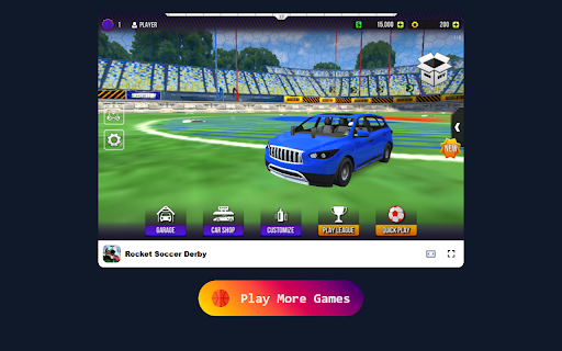 Rocket Soccer Derby Game Turbo Charge Your Way to Soccer Glory!  from Chrome web store to be run with OffiDocs Chromium online