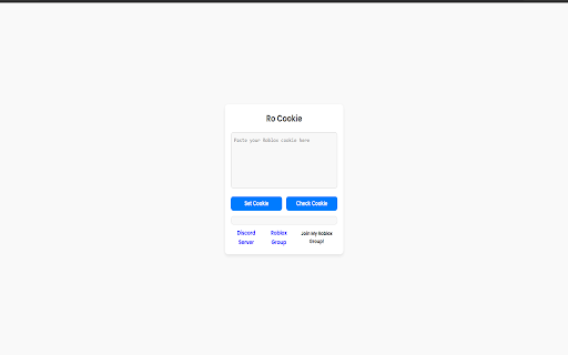 Ro Cookie  from Chrome web store to be run with OffiDocs Chromium online