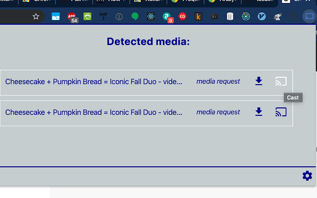 RokuKast  from Chrome web store to be run with OffiDocs Chromium online