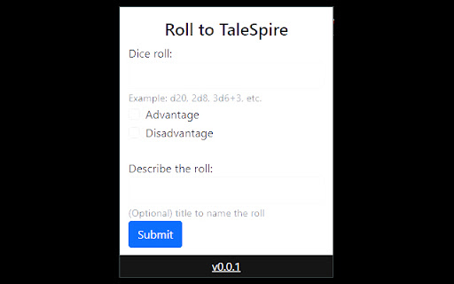 Roll20 to TaleSpire  from Chrome web store to be run with OffiDocs Chromium online