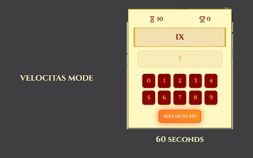 Roman Numerals Training  from Chrome web store to be run with OffiDocs Chromium online