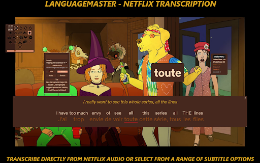 Rooster Video Tools for LingQ  from Chrome web store to be run with OffiDocs Chromium online