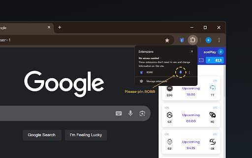 RORR  from Chrome web store to be run with OffiDocs Chromium online