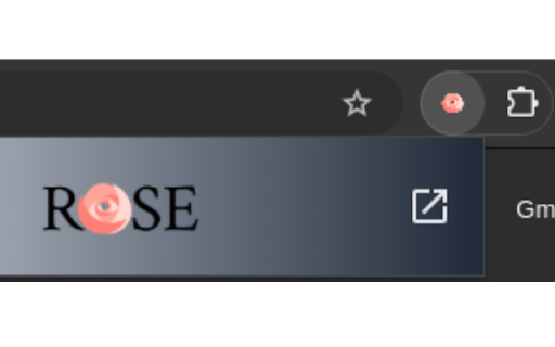 Rose Browser Extension  from Chrome web store to be run with OffiDocs Chromium online