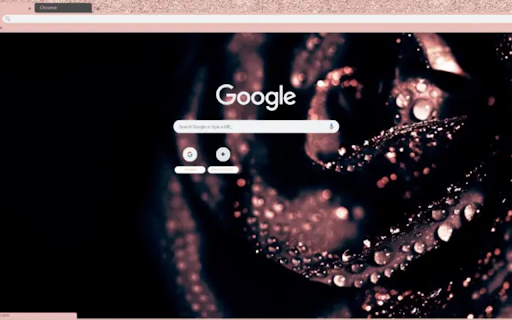 Rose Gold on Black  from Chrome web store to be run with OffiDocs Chromium online