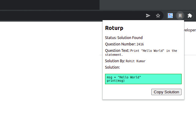 Roturp  from Chrome web store to be run with OffiDocs Chromium online Roturp  from Chrome web store to be run with OffiDocs Chromium online