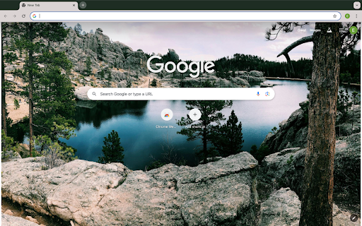 round lake and rocky mountains  from Chrome web store to be run with OffiDocs Chromium online