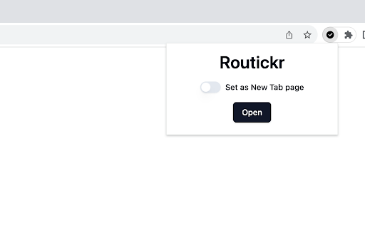 Routickr  from Chrome web store to be run with OffiDocs Chromium online